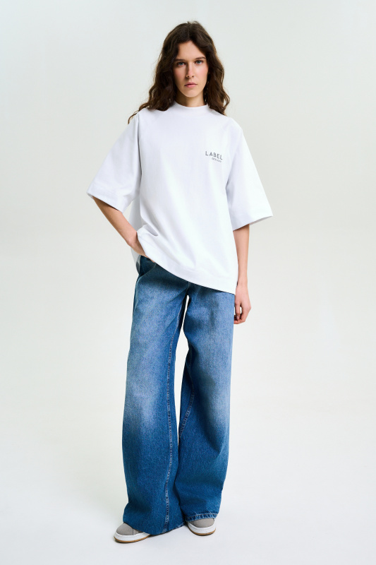 Футболка с рукавом реглан WHITE Футболка с рукавом реглан WHITE